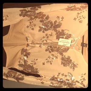 Glittery Long sleeve bodysuit